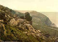 Devon Lynton and Lynmouth Devils Cheesewring Vintage A4 Photo Print