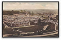Devon Newton Abbot View Across Town Terraced Houses Vintage A4 Photo Print