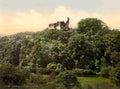 Devon Okehampton Castle Vintage A4 Photo Print