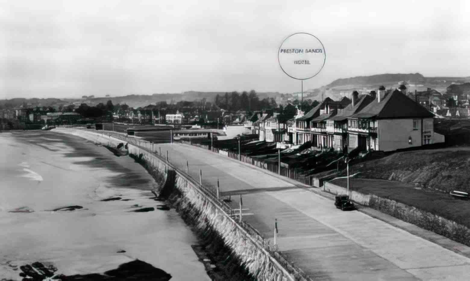 Devon Paignton Preston Sands Hotel Vintage A4 Photo Print