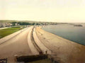 Devon Paignton The Sands Vintage A4 Photo Print