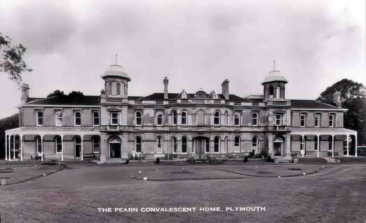 Devon Plymouth Pearn Convalescent Home Vintage A4 Photo Print