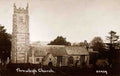 Devon Throwleigh St Mary the Virgin Vintage A4 Photo Print