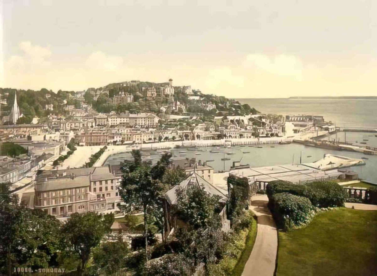 Devon Torquay II Vintage A4 Photo Print