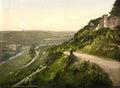 Devon Torrington Castle Hill Vintage A4 Photo Print