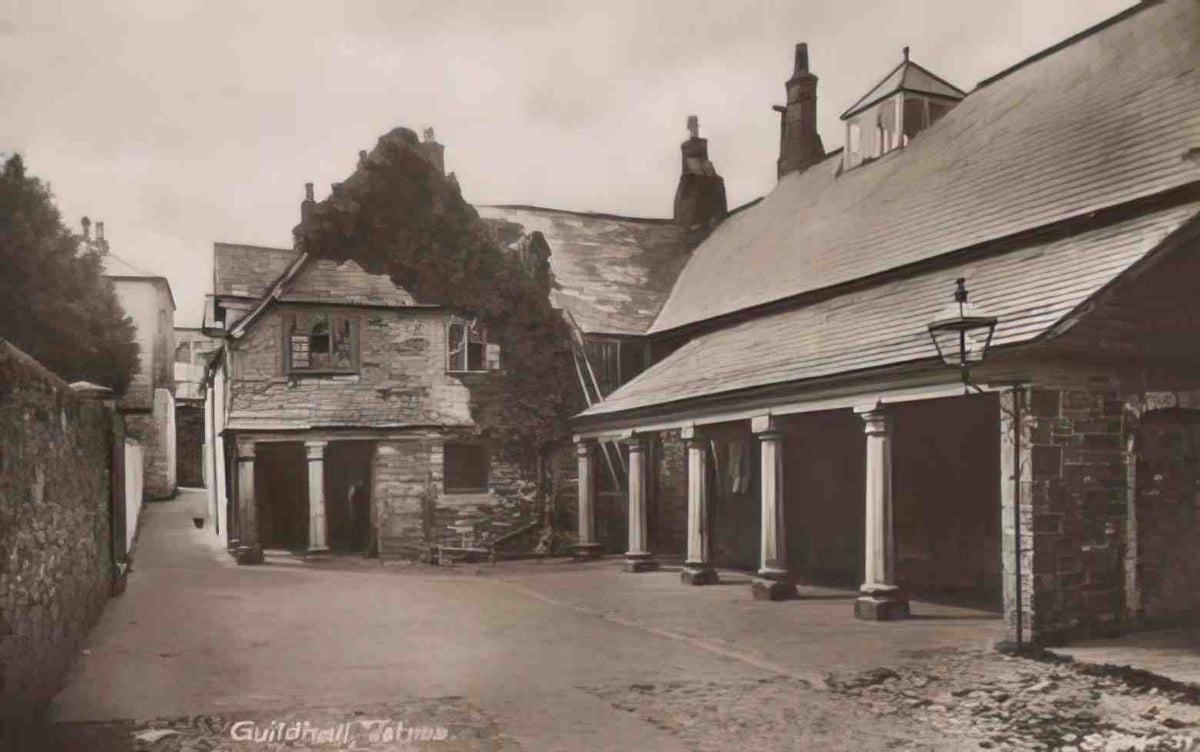 Devon Totnes Guildhall 1920s Vintage A4 Photo Print
