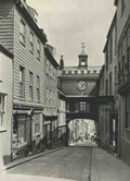 Devon Totnes The East Gate c1930s Vintage A4 Photo Print