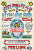 Devonshire Cider 1884 Vintage Retro Advert Poster A4 Photo Print
