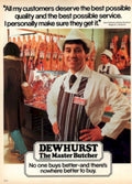 Dewhurst Beef Cuts 1970s Vintage Retro Advert