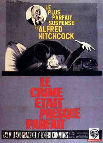  Dial M For Murder 02 film star poster A4 Photo Print