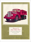 Diamond T Trucks Art Deco 1930s Vintage Retro Advert Poster A4 Photo Print