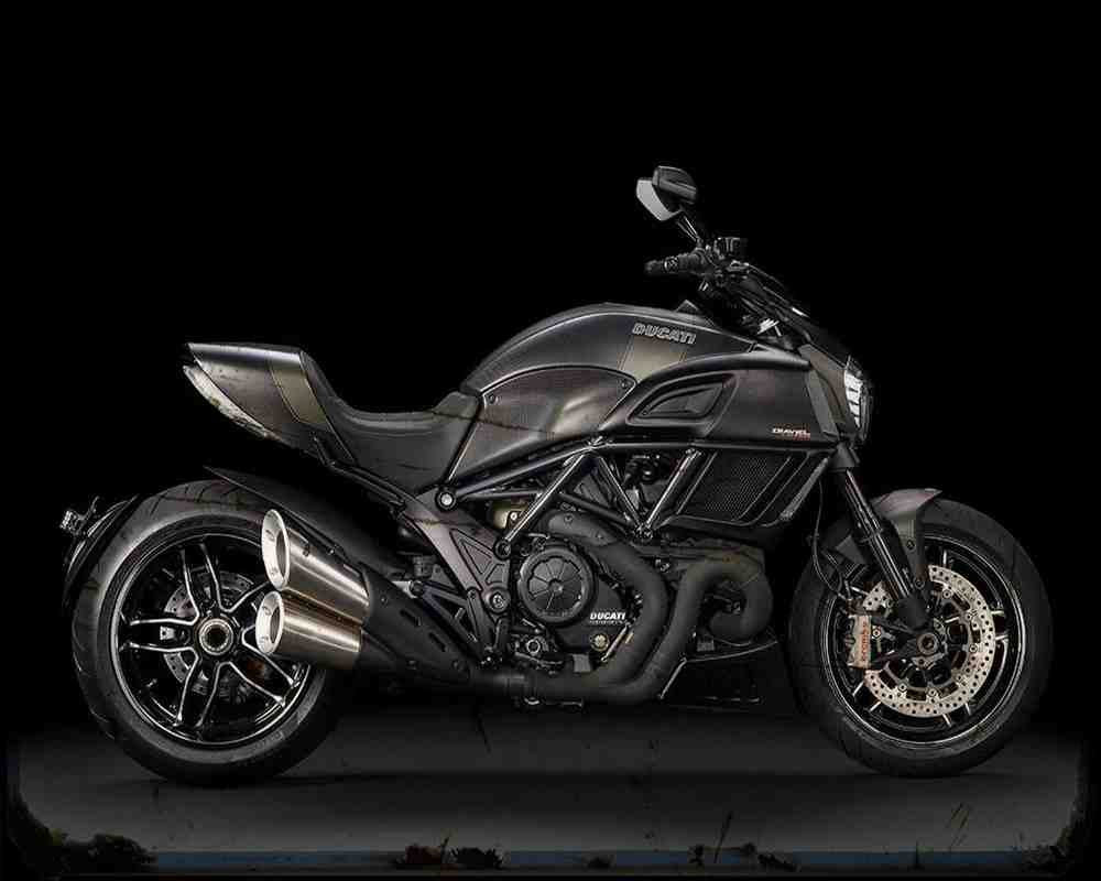 Diavel Carbon 16 3 A4 Photo Print Motorbike Vintage Aged