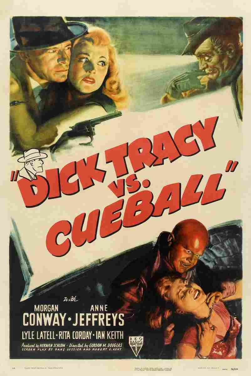 Dick Tracy vs Cueball 01  film star poster A4 Photo Print