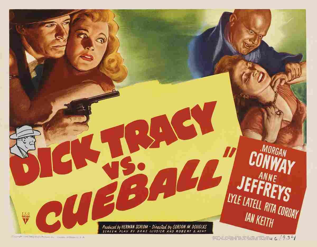 Dick Tracy vs Cueball 04  film star poster A4 Photo Print