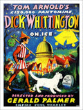 Dick Whittington Pantomime Empire Wembley Vintage Retro Advert Poster A4 Photo 