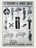Dickins Jones Flyer Vintage Retro Advert Poster A4 Photo Print