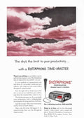 Dictaphone Time Master Vintage Retro Advert Poster A4 Photo Print