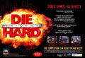 Die Hard Trilogy Vintage Retro Advert Poster A4 Photo Print
