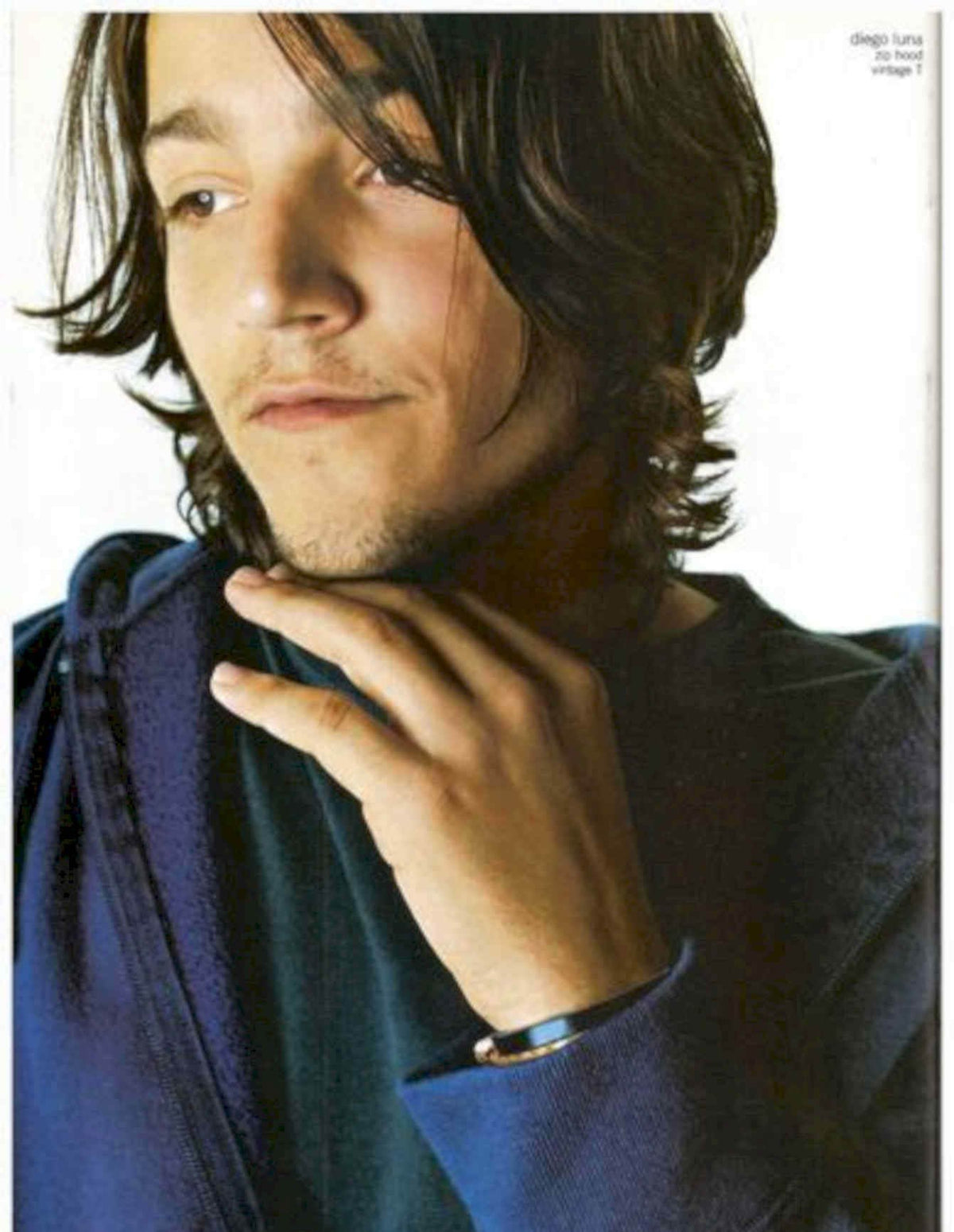 Diego Luna Hoodie Vintage Retro Advert Poster A4 Photo Print