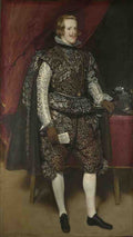 Diego Velazquez Philip IV of Spain in Brown and Silver A4 Photo Print