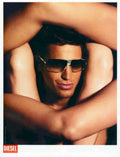 Diesel Model Sunglasses Vintage Retro Advert Poster A4 Photo Print