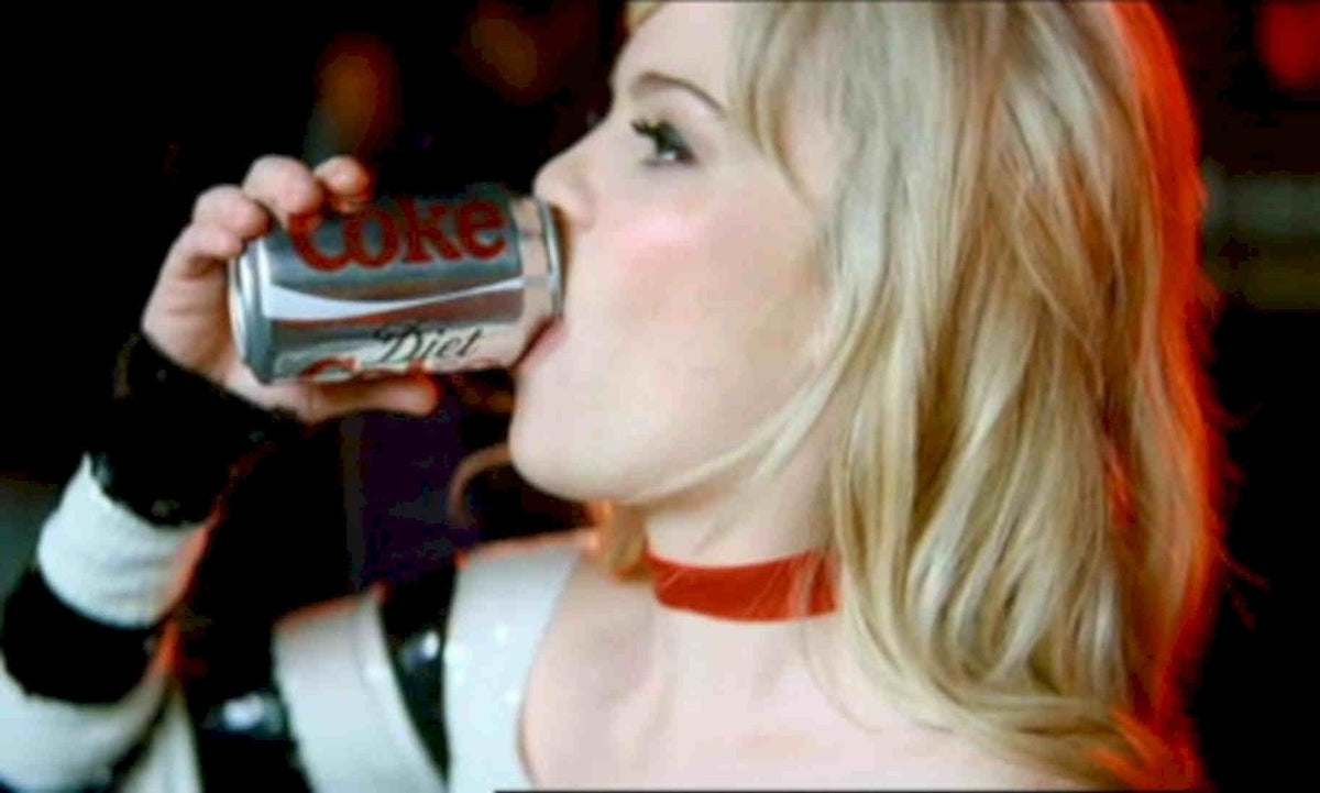 Diet Coke Woman Vintage Retro Advert Poster A4 Photo Print