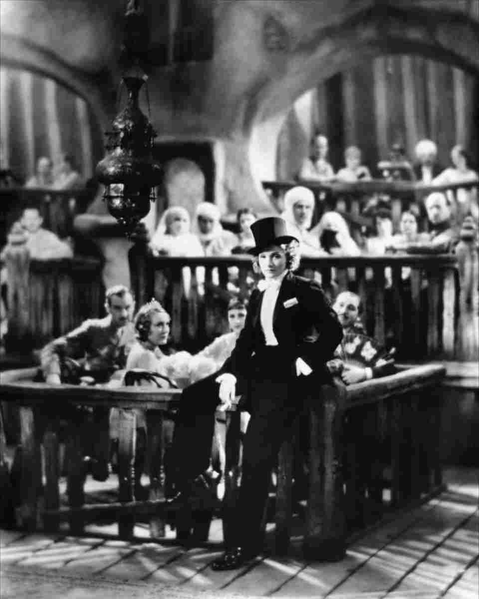Dietrich Marlene Morocco 08 film star poster A4 Photo Print