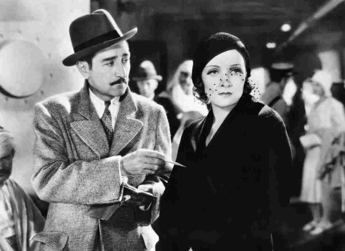 Dietrich Marlene Morocco 5 film star poster A4 Photo Print