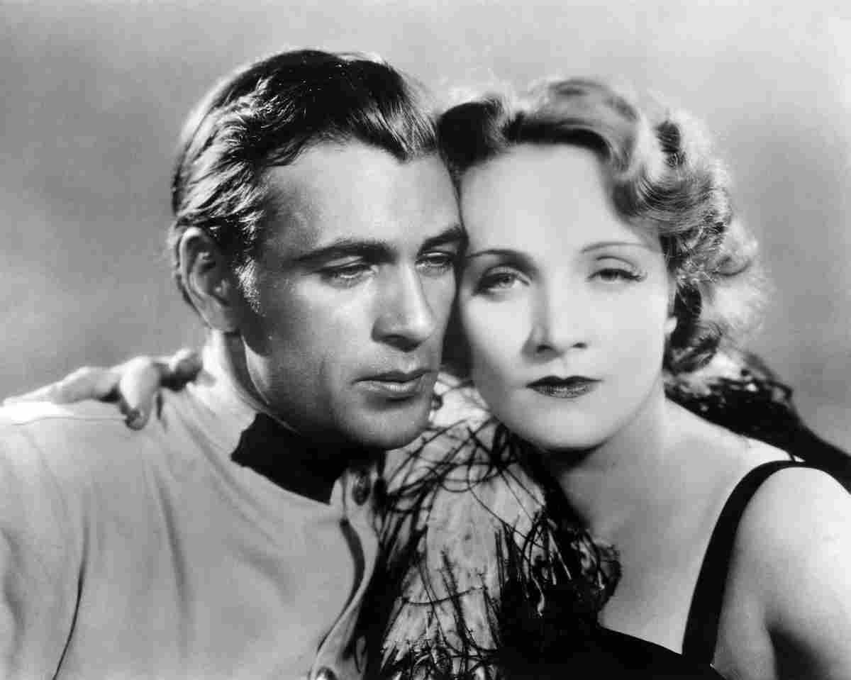 Dietrich Marlene Morocco z4 film star poster A4 Photo Print