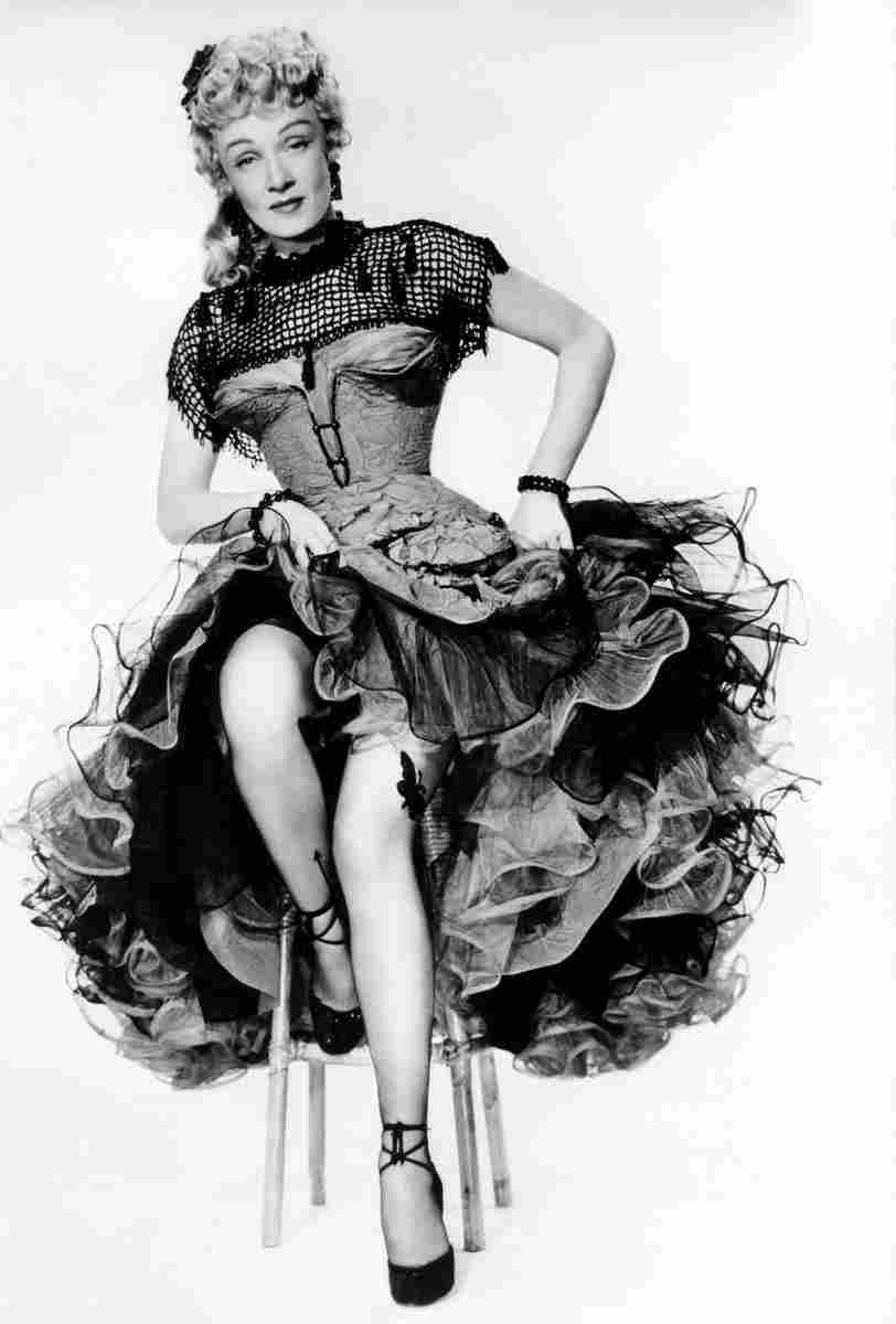 Dietrich Marlene Rancho Notorious 1 film star poster A4 Photo Print
