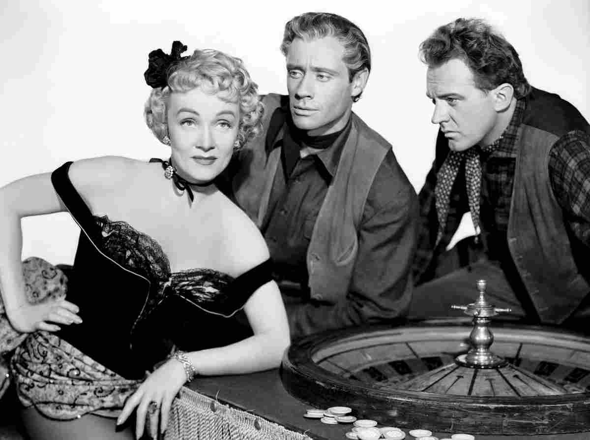 Dietrich Marlene Rancho Notorious 5 film star poster A4 Photo Print