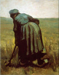Digging Van Gogh A4 Photo Print