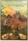 Digne Vintage Advert A4 Photo Print