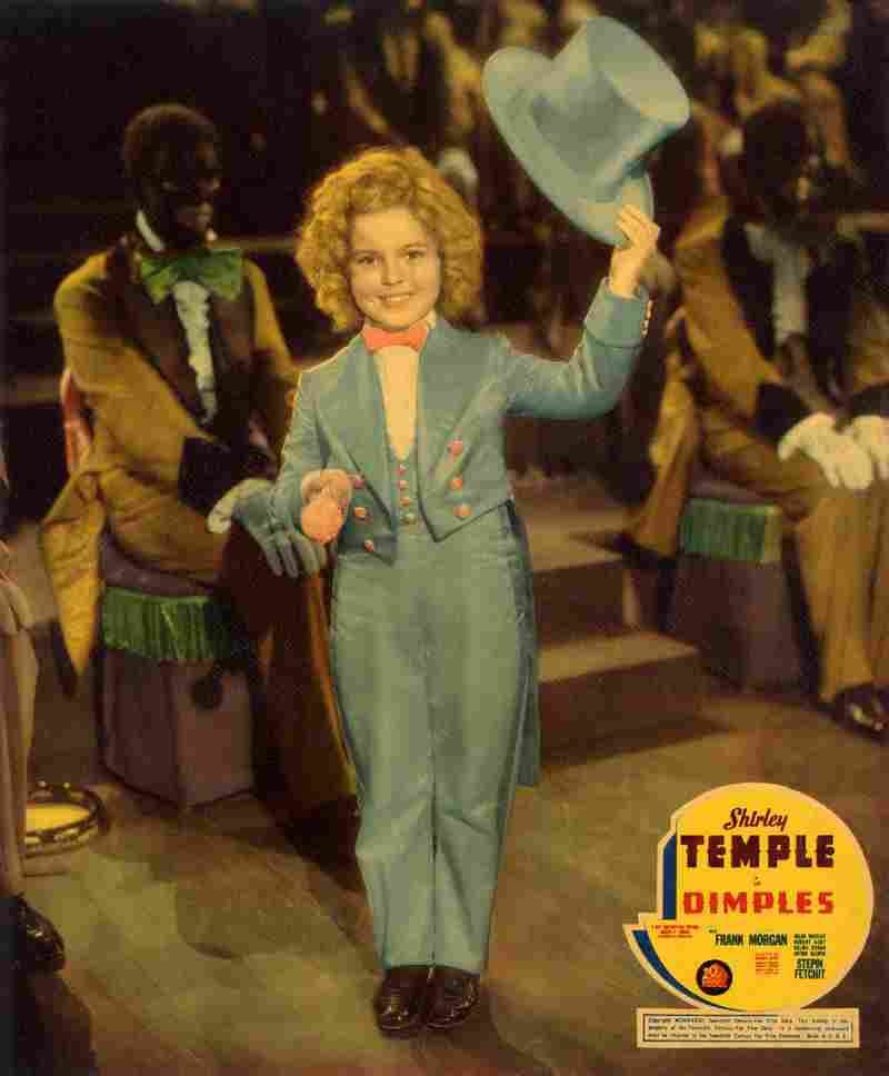 Dimples 1936 04  film star poster A4 Photo Print