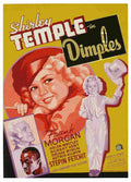 Dimples 1936 08  film star poster A4 Photo Print