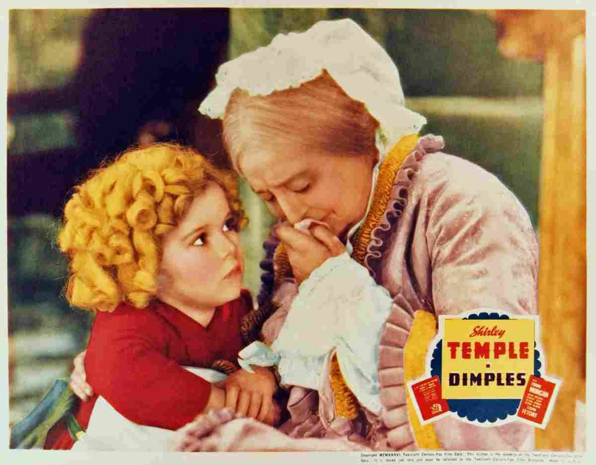 Dimples 1936 10  film star poster A4 Photo Print