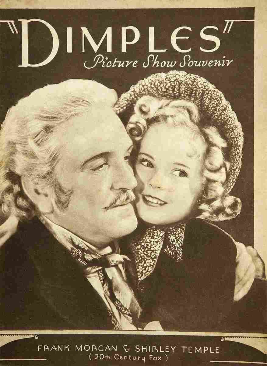 Dimples 1936 12  film star poster A4 Photo Print