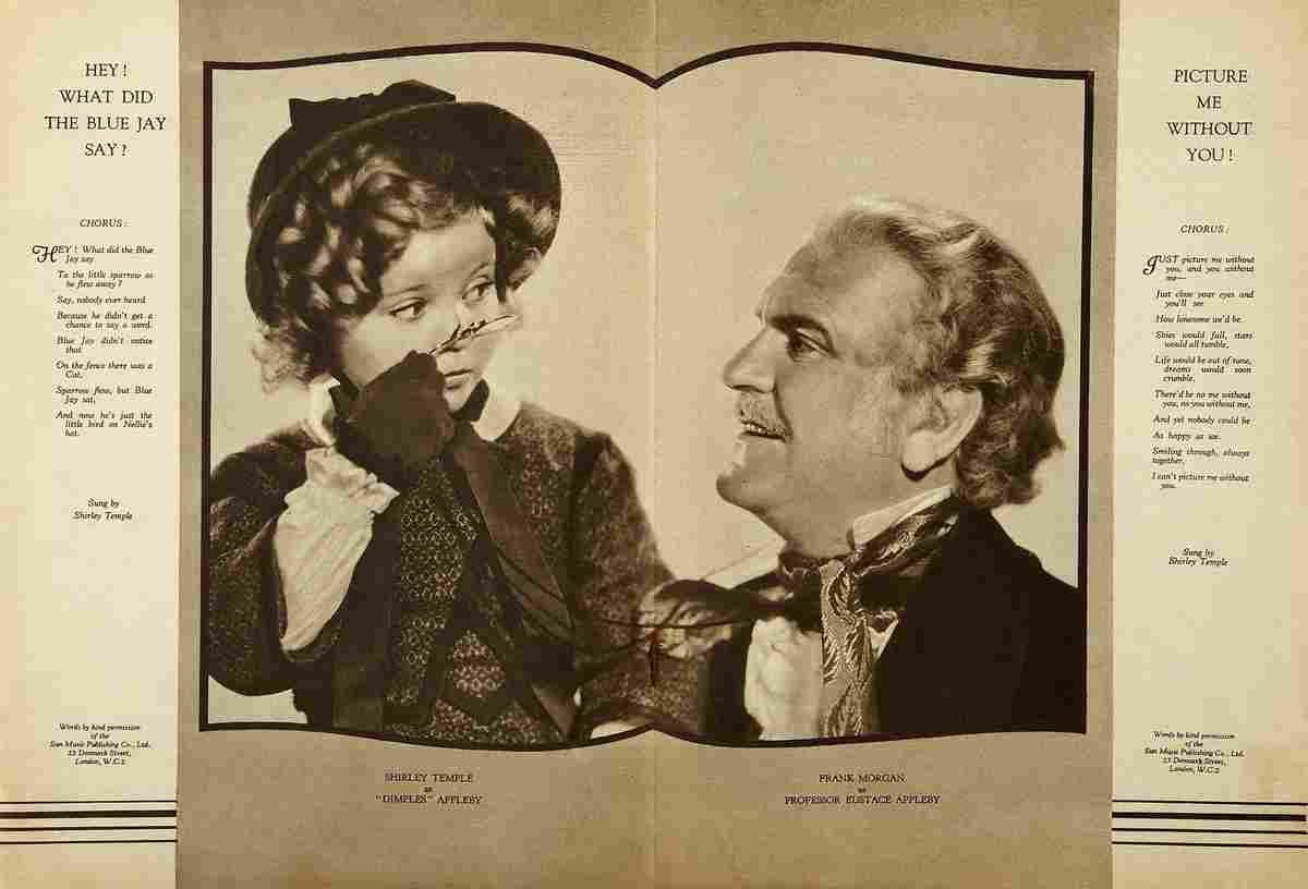 Dimples 1936 14  film star poster A4 Photo Print