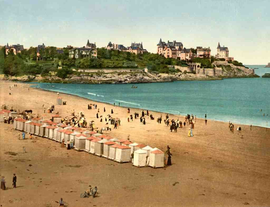 Dinard France Vintage A4 Photo Print