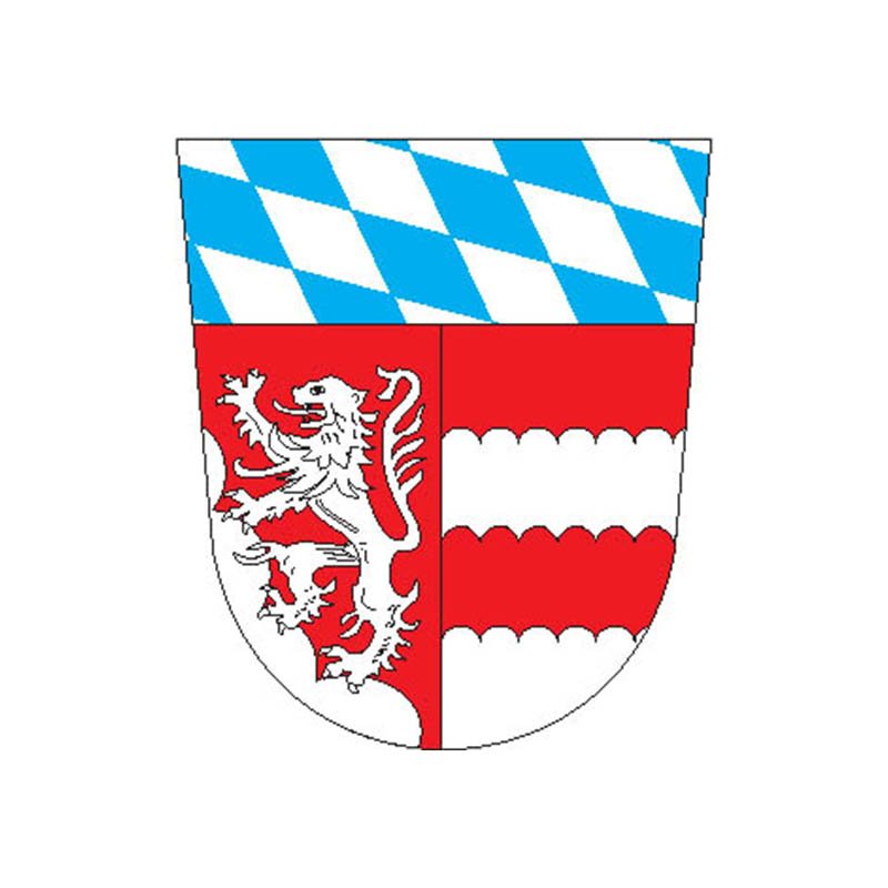 Dingolfinglandau Kreis Coat Of Arms N4502 A4 Photo Print