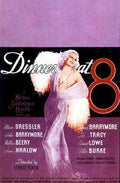  Dinner At Eight 04 film star poster A4 Photo Print