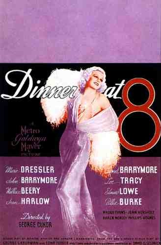  Dinner At Eight 04 film star poster A4 Photo Print