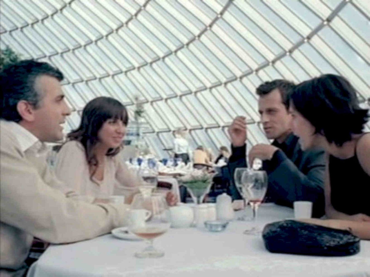 Dinner Conversation Restaurant Vintage Retro Advert Poster A4 Photo Print