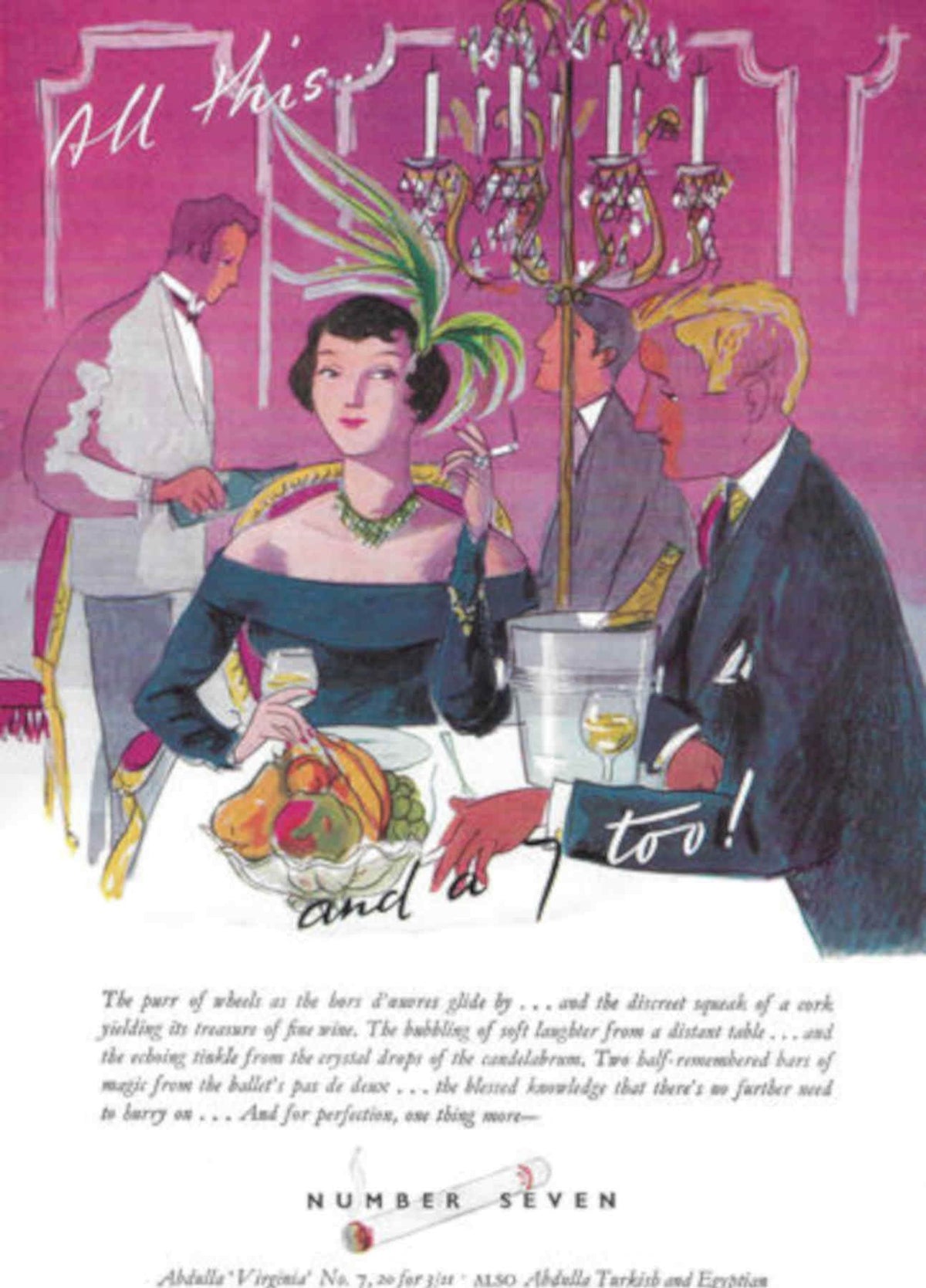 Dinner Tray Seven Vintage Retro Advert Poster A4 Photo Print