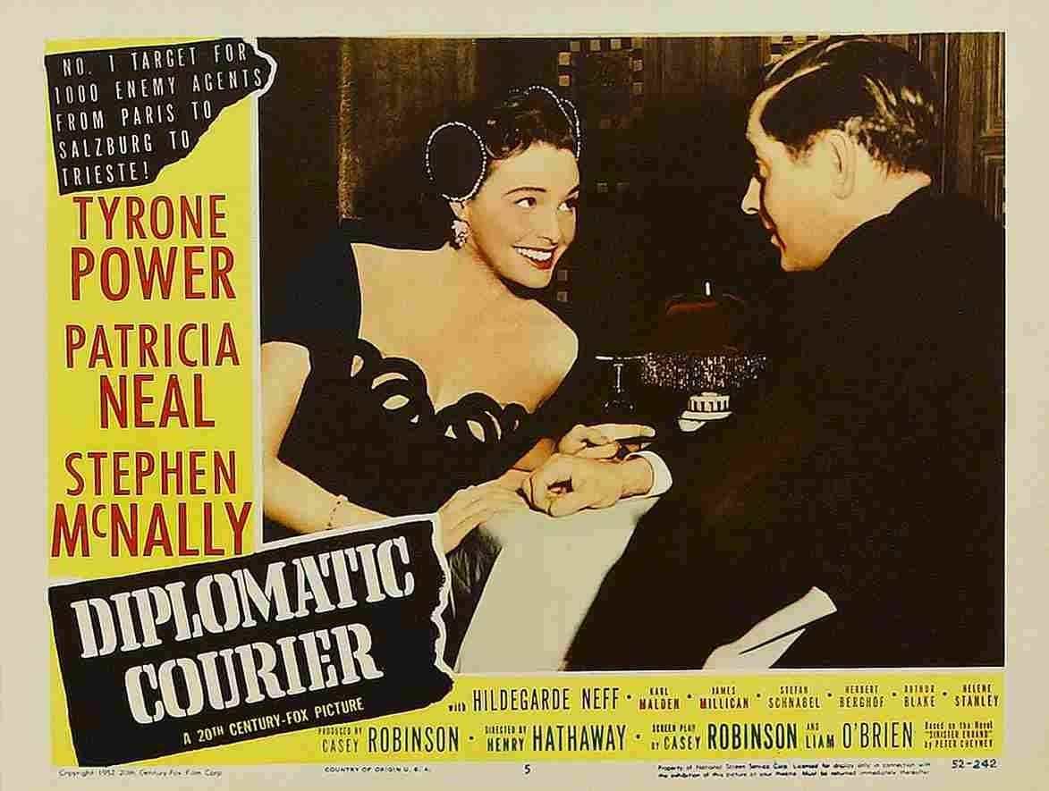 Diplomatic Courier 04  film star poster A4 Photo Print