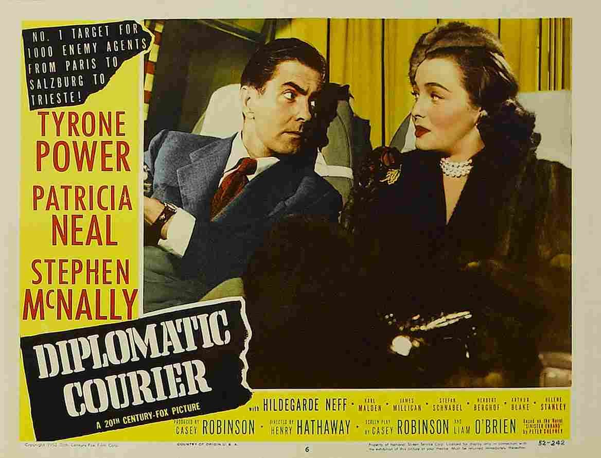Diplomatic Courier 05  film star poster A4 Photo Print