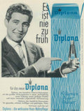 Diplona Vitamin Water Vintage Retro Advert Poster A4 Photo Print