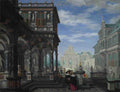 Dirck van Delen An Architectural Fantasy A4 Photo Print
