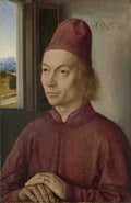 Dirk Bouts Portrait Of A Man (Jan Van Winckele) A4 Photo Print