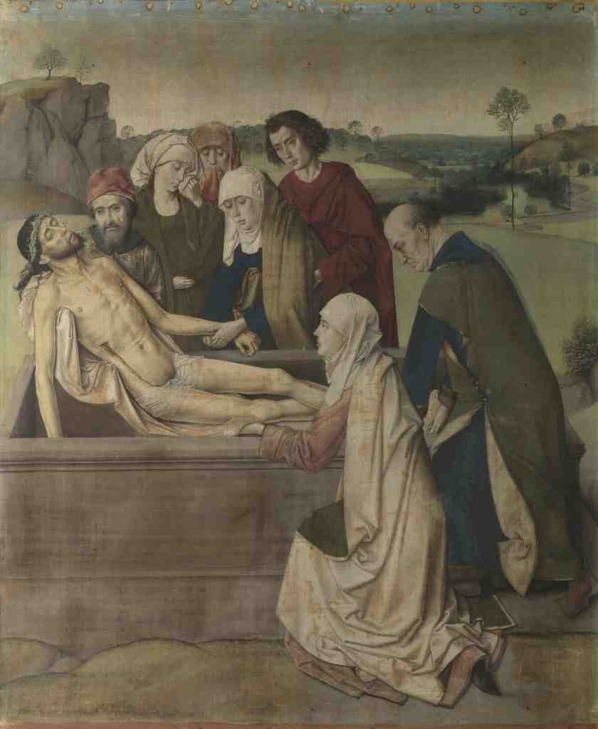 Dirk Bouts The Entombment A4 Photo Print